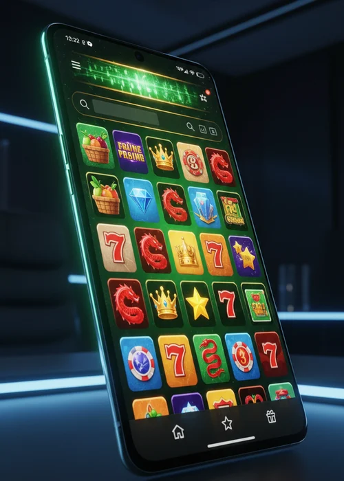 Maya Casino homepage showing a vibrant game lobby with popular slot titles and cryptocurrency transaction options.